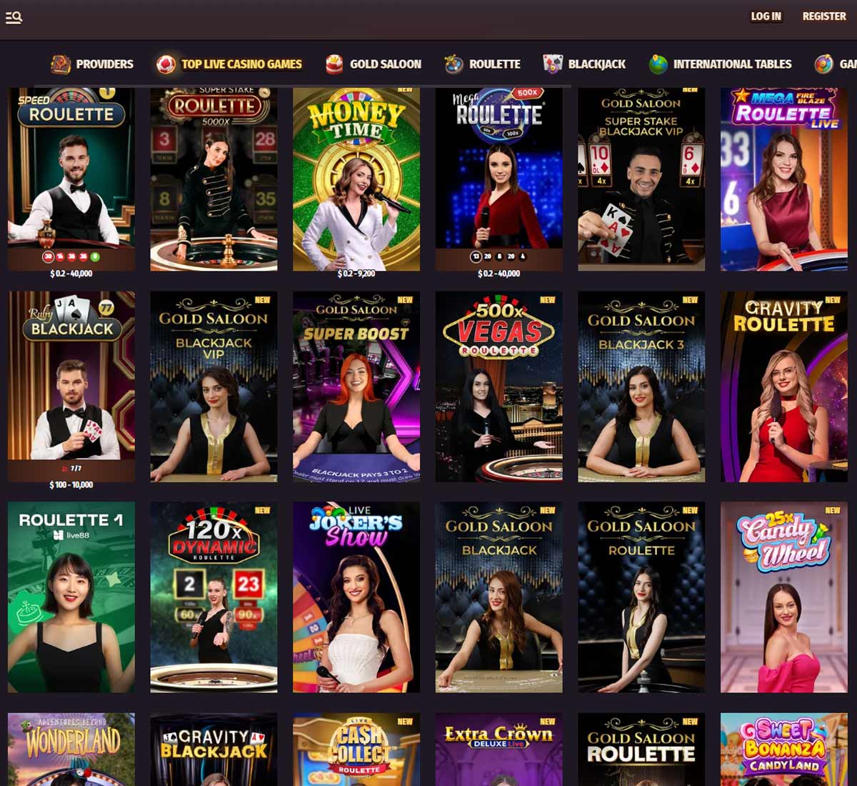 Dragonia Casino desktop live casino screenshot showing real-dealer tables including roulette, blackjack and baccarat with lobby navigation - tested Dragonia Casino desktop live casino screenshot showing real-dealer tables including roulette, blackjack and baccarat with lobby navigation - tested