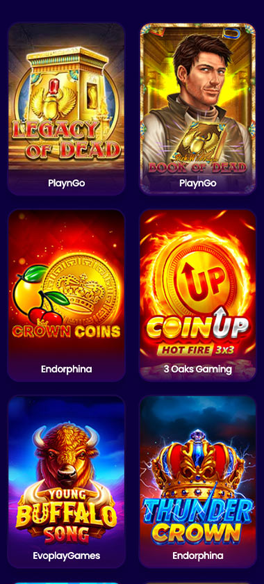 Wazbee Casino mobile popular games screenshot showing trending and featured titles with game thumbnails, categories and navigation on smartphone interface - tested