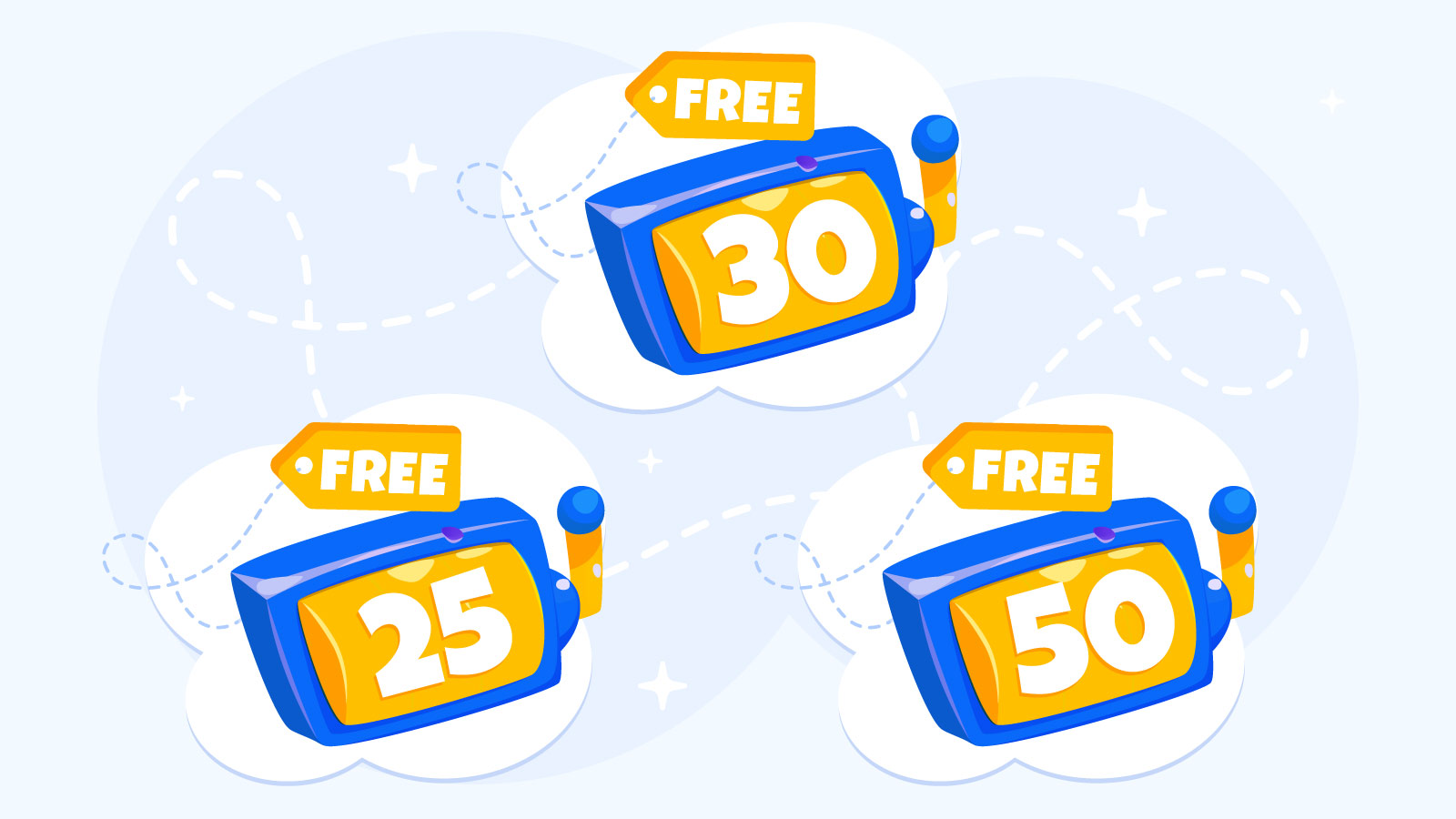 Side-by-side comparison table showing real value analysis of 25, 30, and 50 free spins no deposit offers with wagering requirements, maximum cashout, and expected player value highlighted for each tier