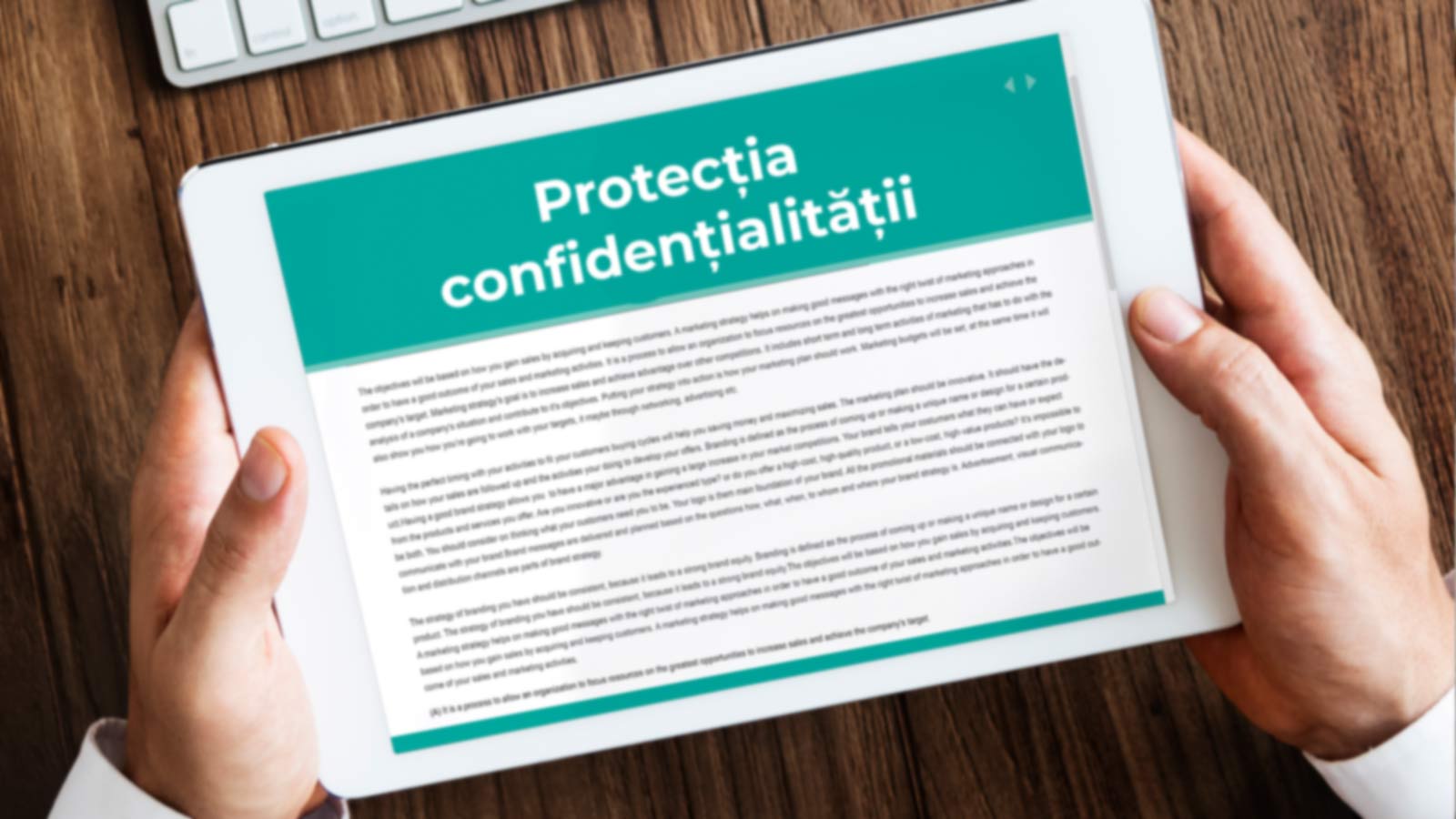 Protecția confidențialității