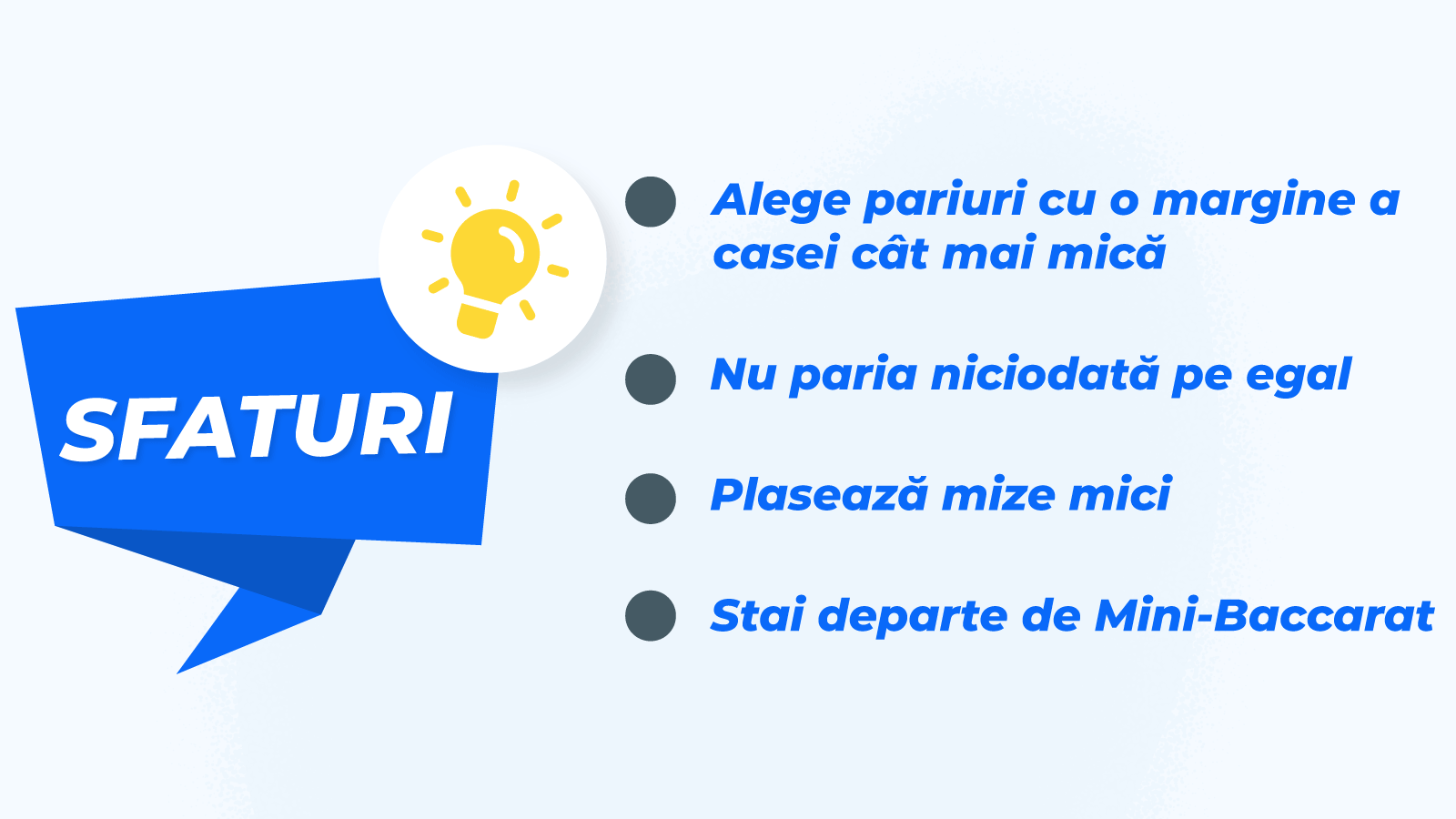 4 pași pe care îi poți urma pentru a obține un avantaj la Baccarat