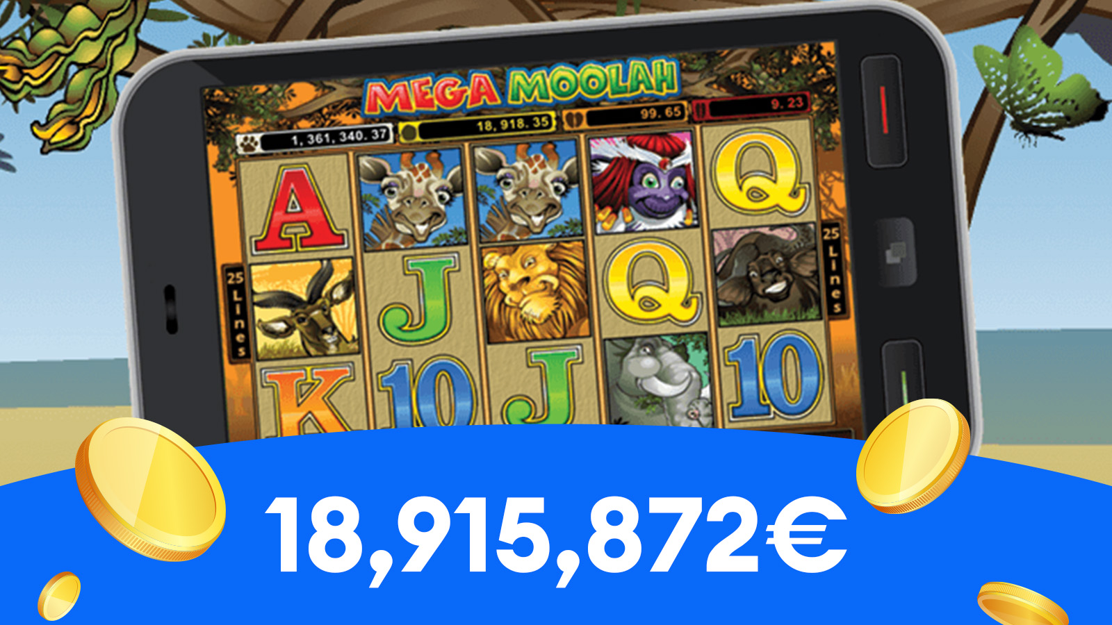 18,915,872€ la Mega Moolah