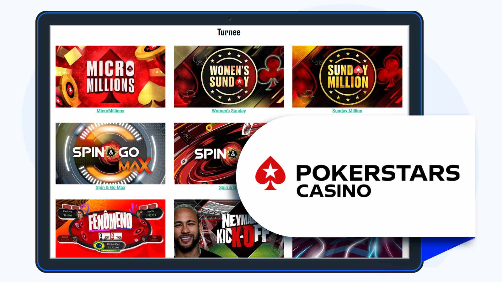 PokerStars – Cel mai bun casino live pentru turnee