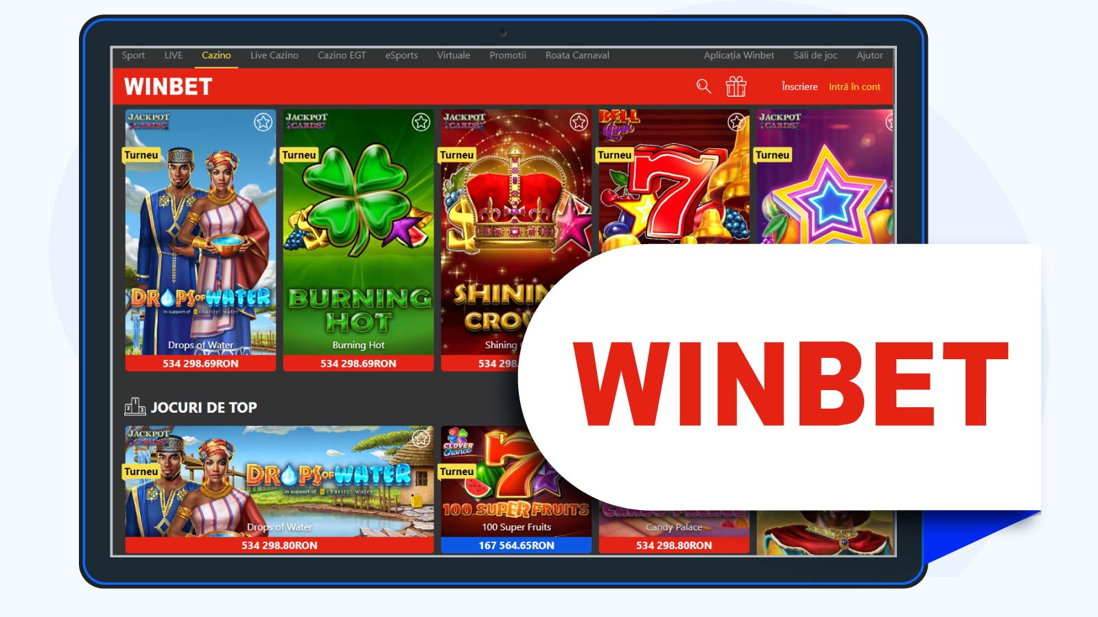 Winbet-Topul Celor Mai Bune Cazinouri Online România