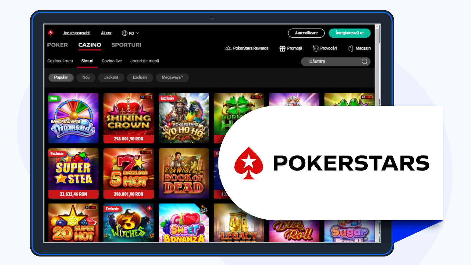 PokerStars - #6 În Top Cazinouri Online Internaționale