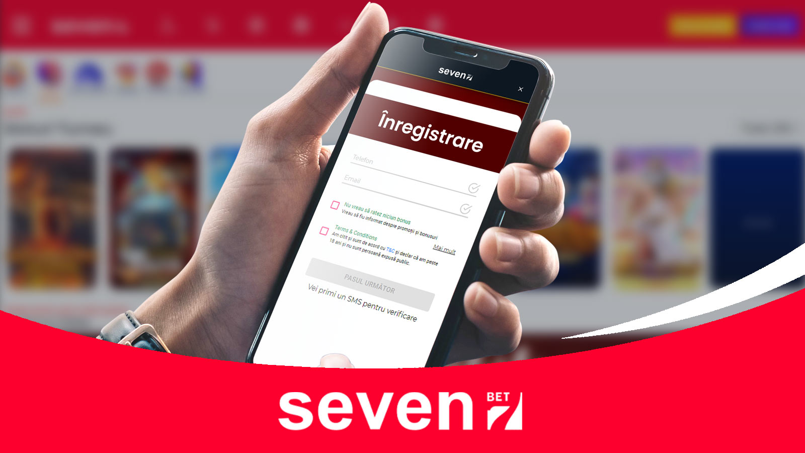 Seven Casino Înregistrare şi Creare Cont