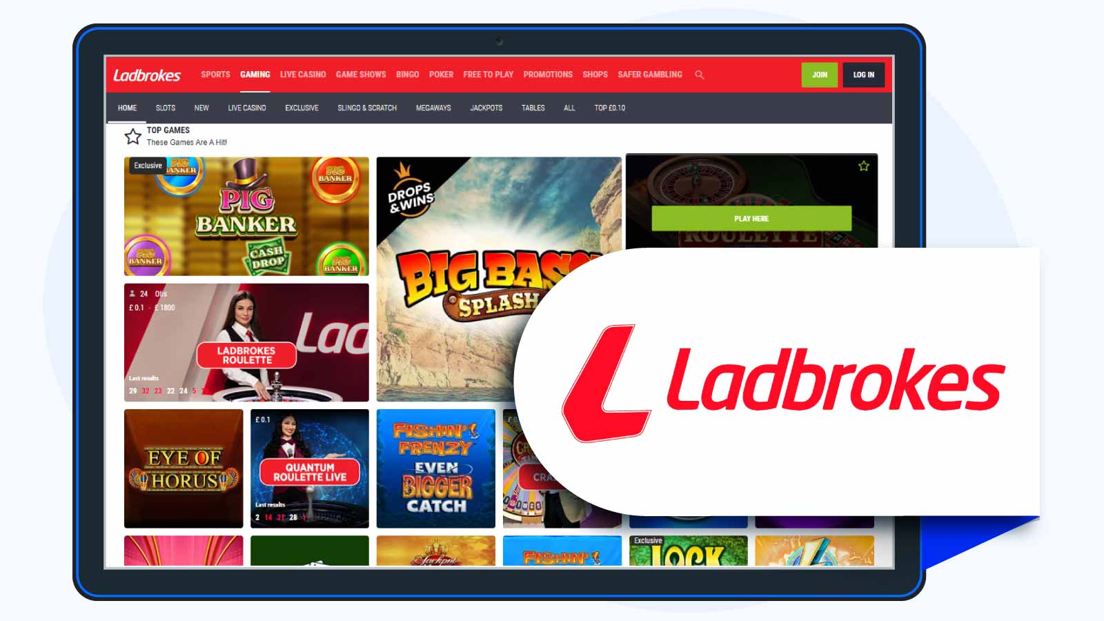 Ladbrokes Casino Lowest Minimum Deposit Casino