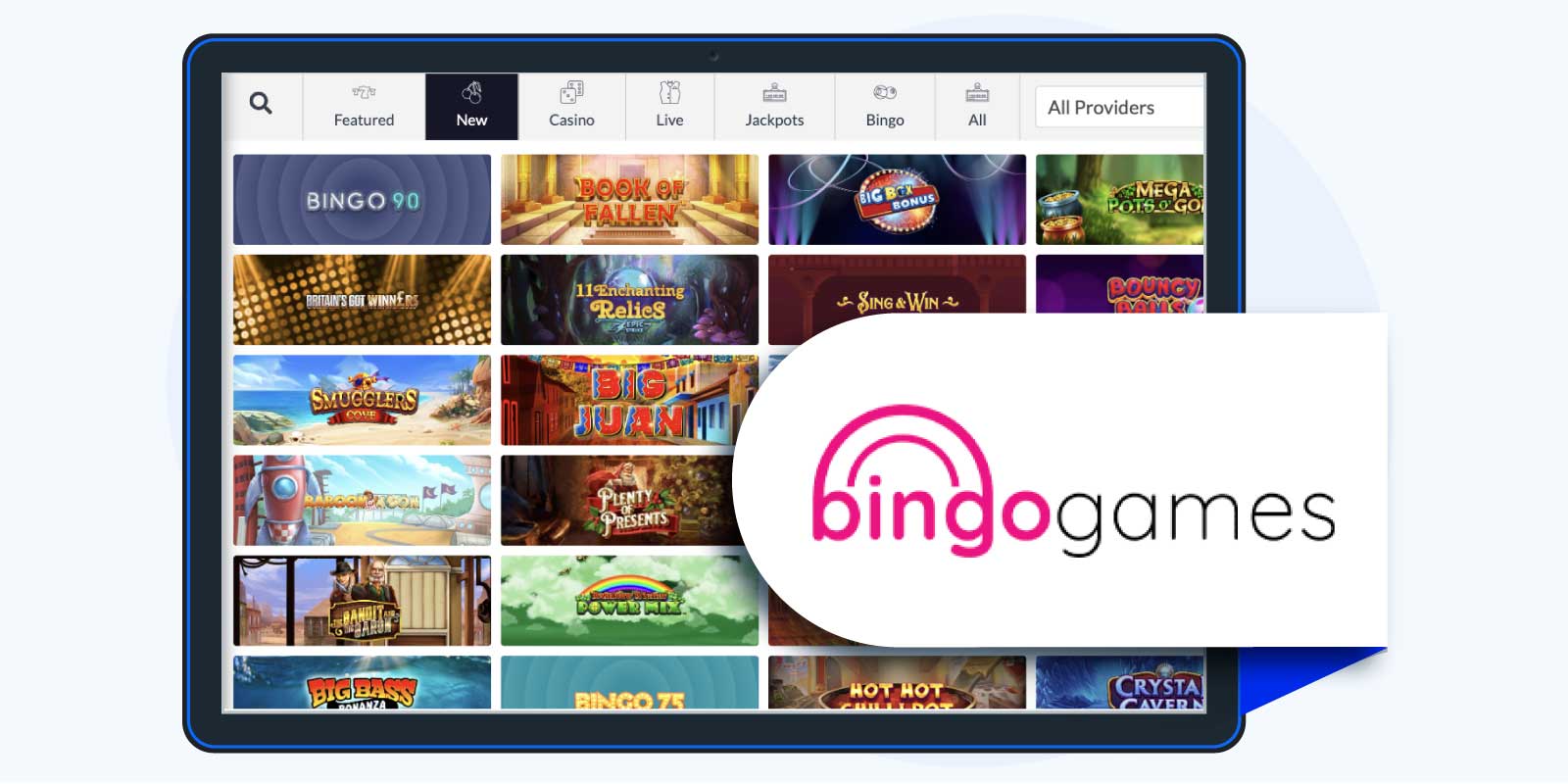 Bingo Games - 10 free spins no deposit