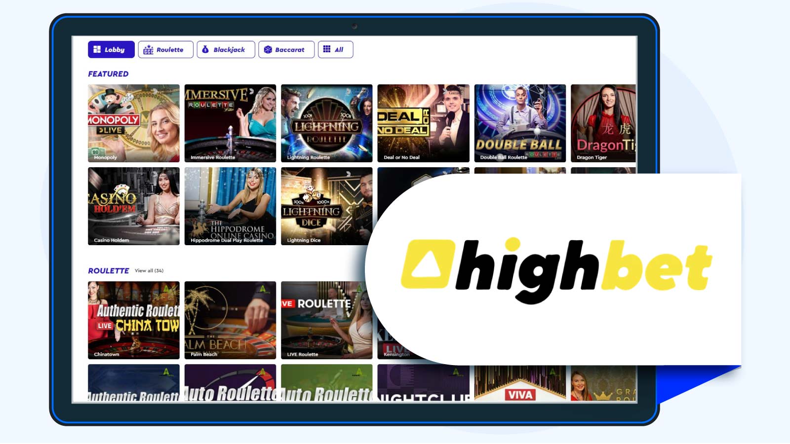 Highbet Casino: Quick PayPal Casino Review