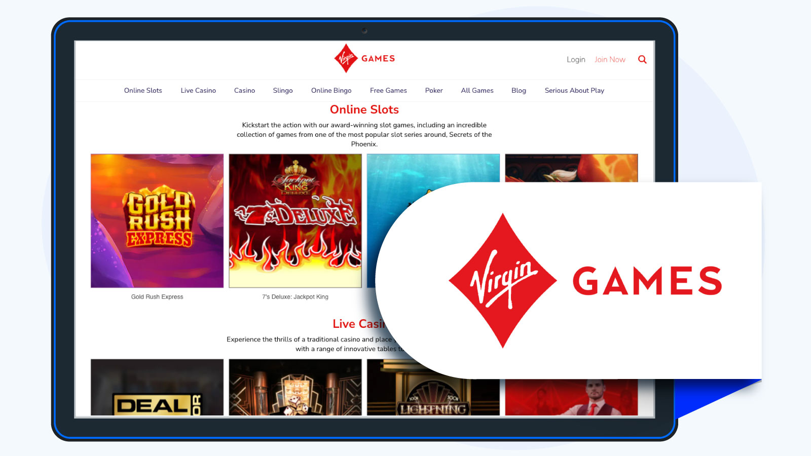 Virgin Games Casino Quick Review (9.2/10)