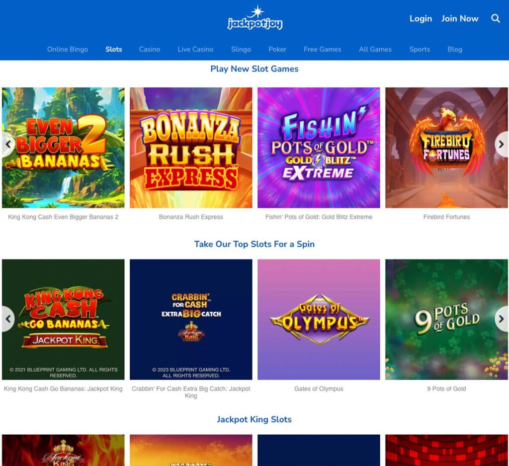 jackpotjoy-casino-slots-variety-review