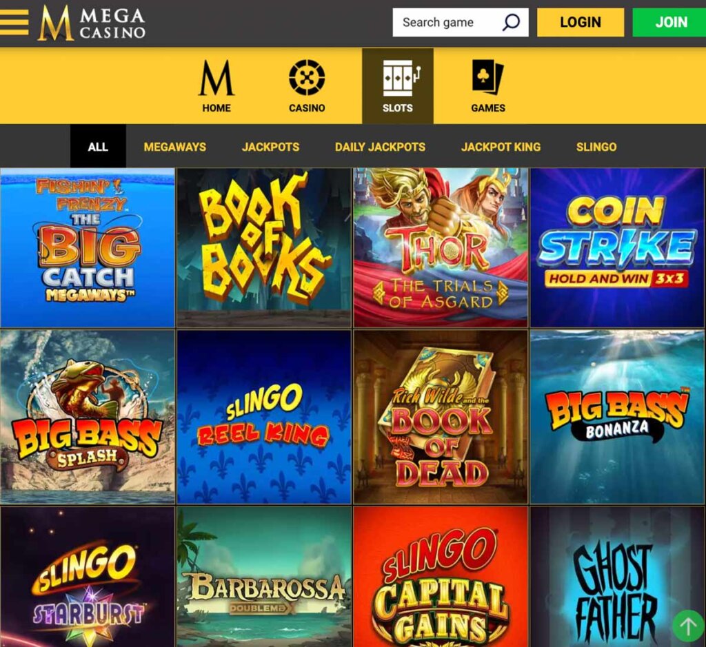 Mega-casino-slots-variety-review