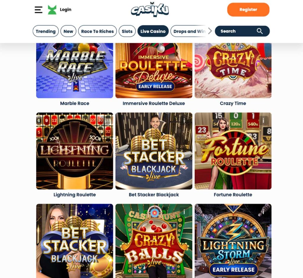 casiku-casino-live-casino-games-collection-review