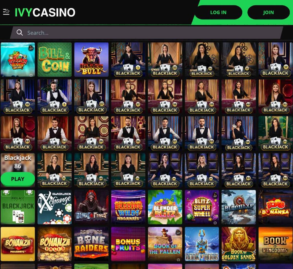 ivy-casino-live-casino-games-collection-review