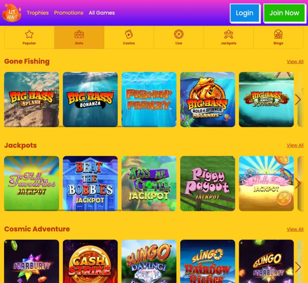 lit-wins-casino-slots-variety-review