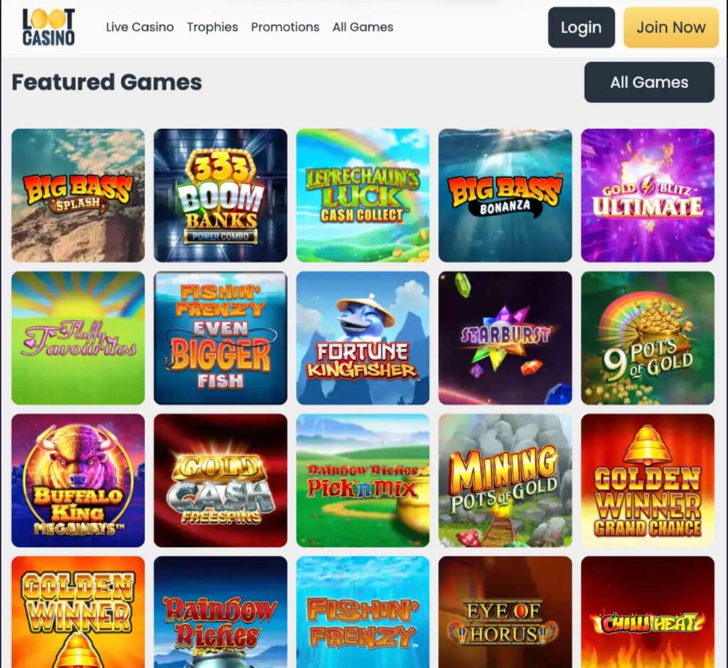 loot-casino-homepage-review