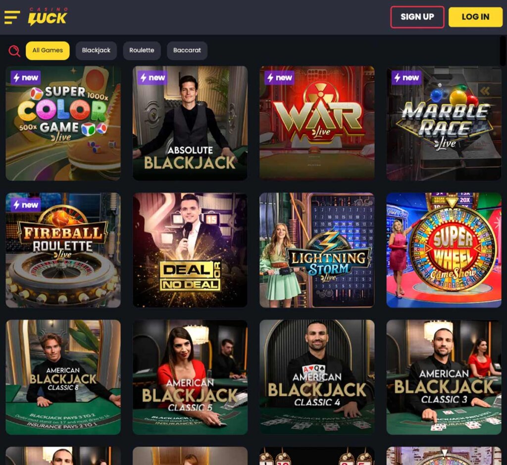 luck-casino-live-casino-games-collection-review