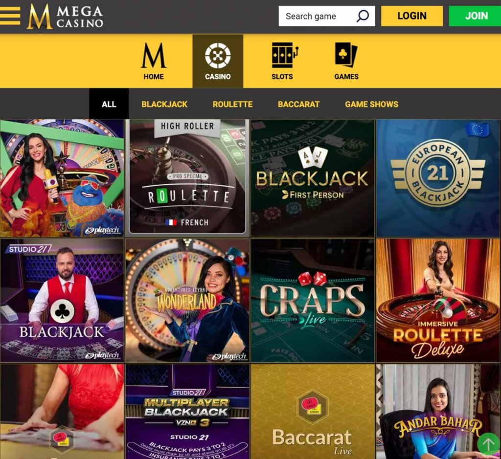 mega-casino-live-casino-games-collection-review