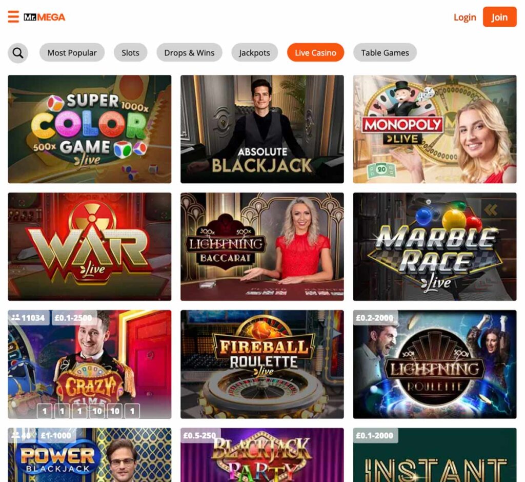 mr.mega-casino-live-casino-games-collection-review