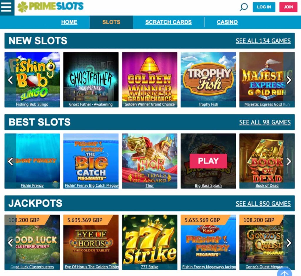 prime-slots-casino-slots-variety-review