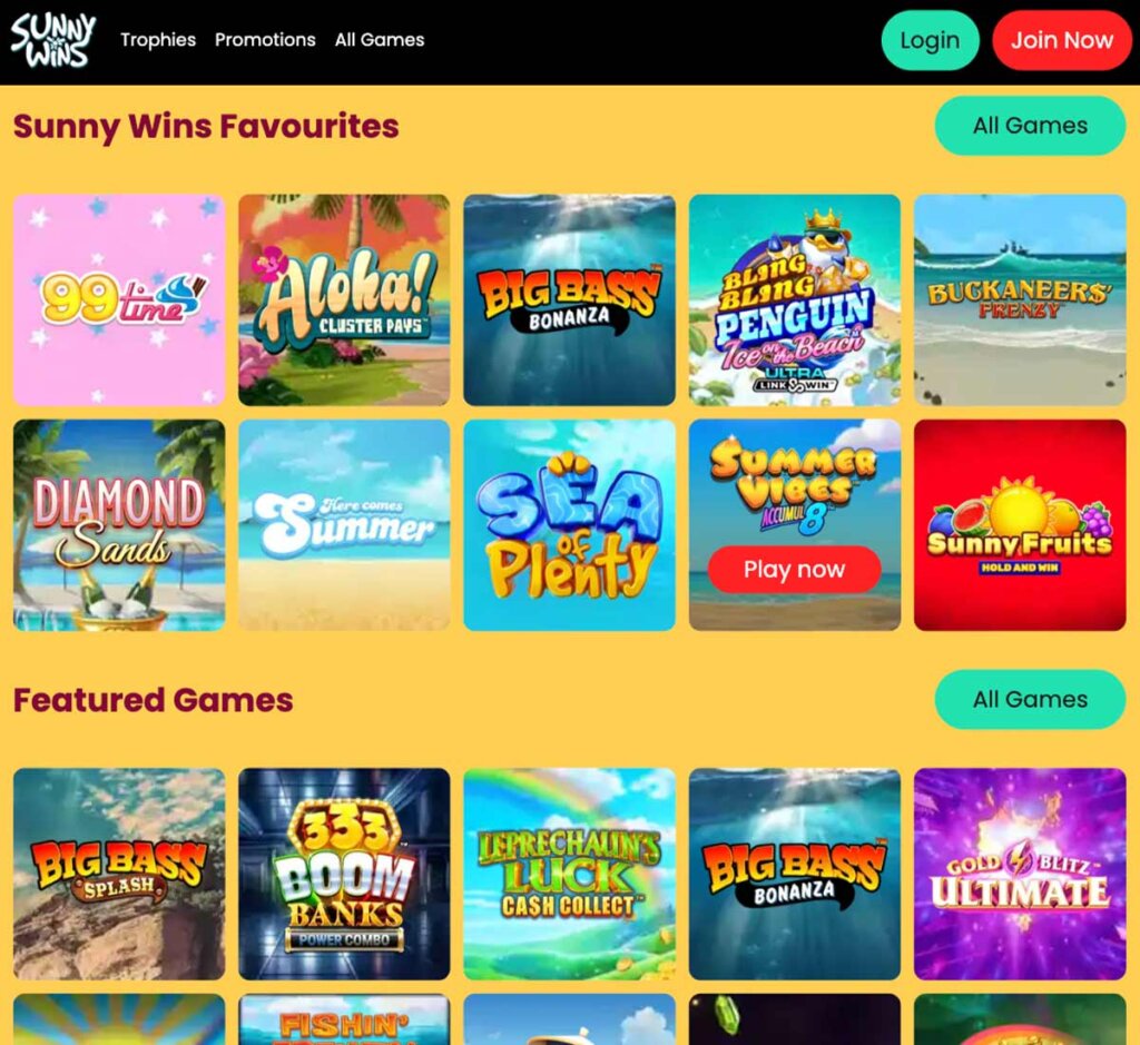 sunny-wins-casino-homepage-review