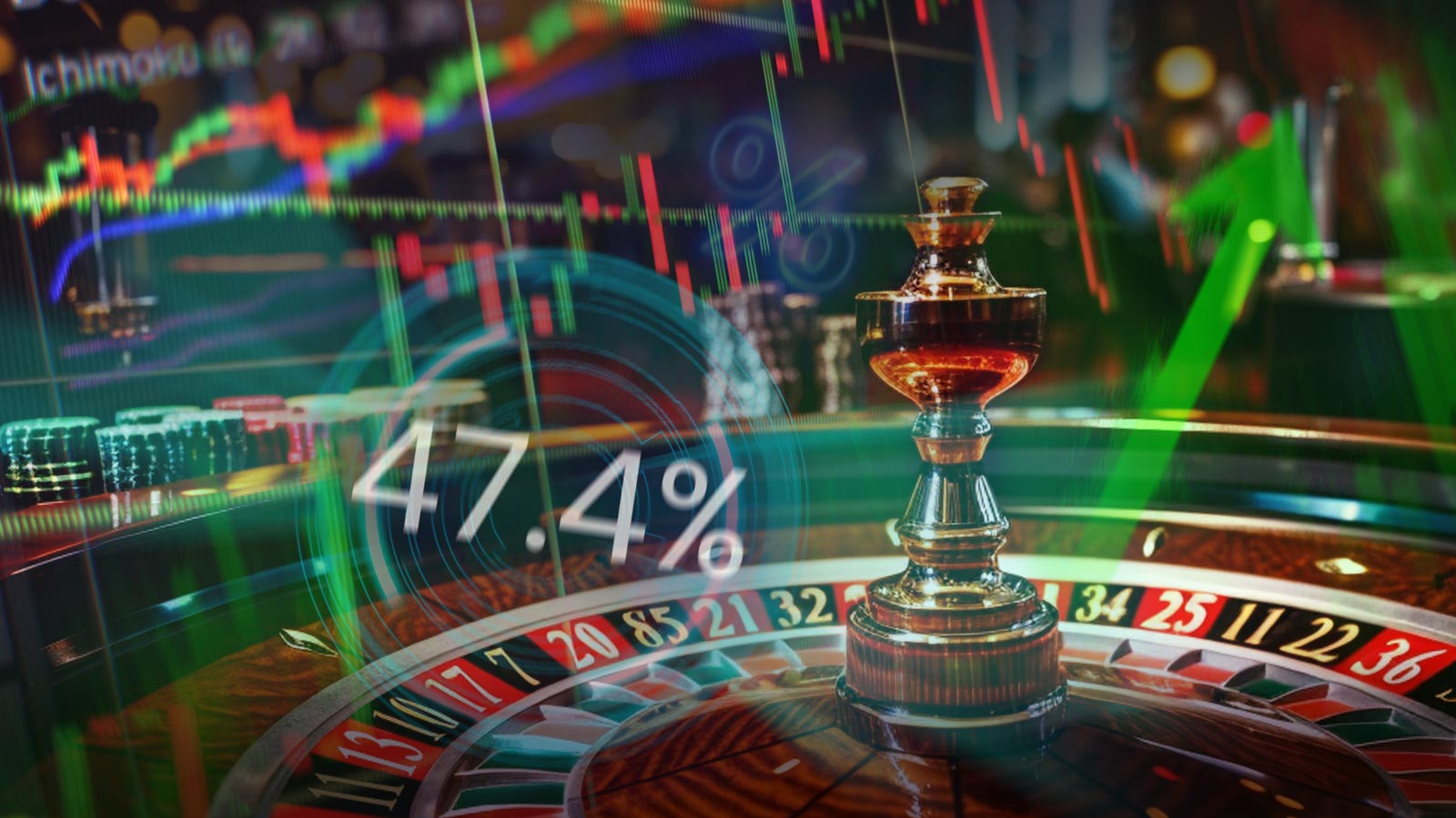 47.4% Odds of Winning: American Roulette