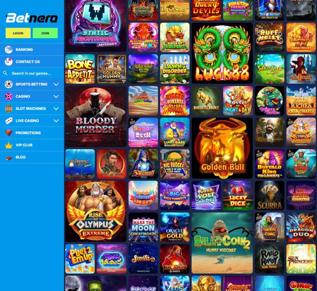 Betnero-casino-slots-variety-review