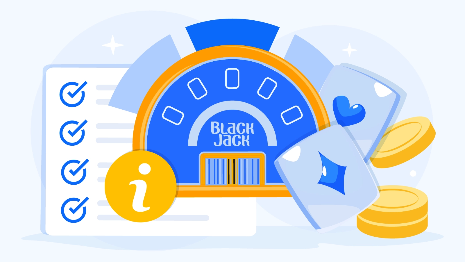 Visual grid showing 6 blackjack variants available at UK sites: Classic, European, Multi-hand, Live Dealer, Single Deck, and Blackjack Switch with card icons