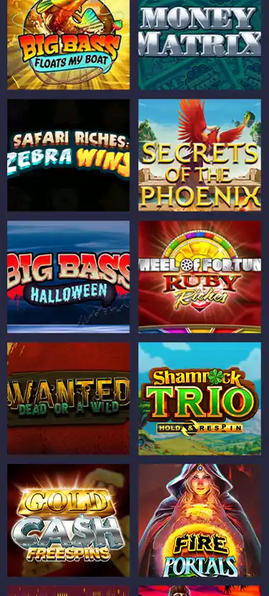 Jackpot Mobile Casino mobile slots screenshot showing slot game library with featured titles, categories, and scrollable navigation on smartphone interface - tested Jackpot Mobile Casino mobile slots screenshot showing slot game library with featured titles, categories, and scrollable navigation on smartphone interface - tested