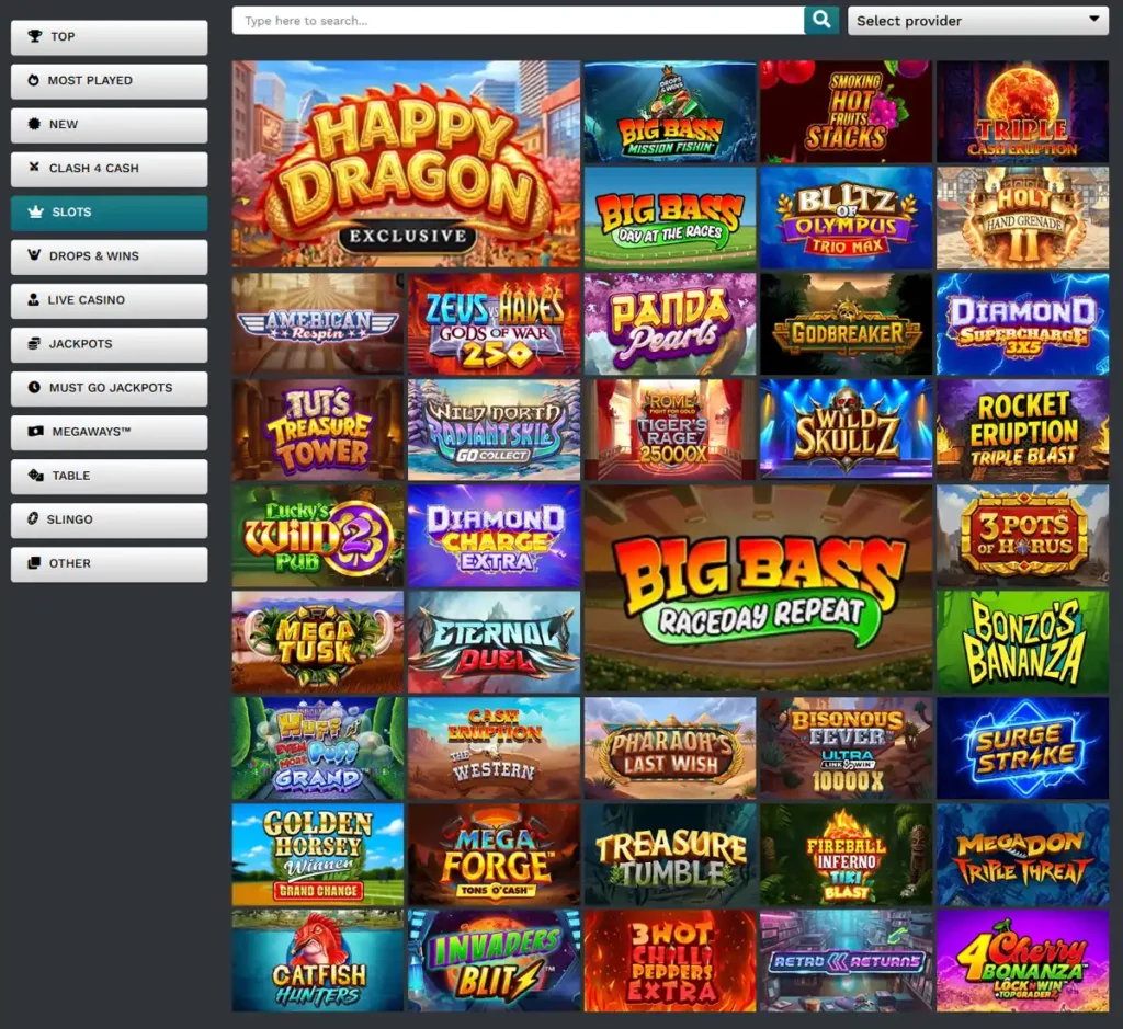 21Prive Casino desktop homepage screenshot showing main navigation, featured games and promotional banners - tested
