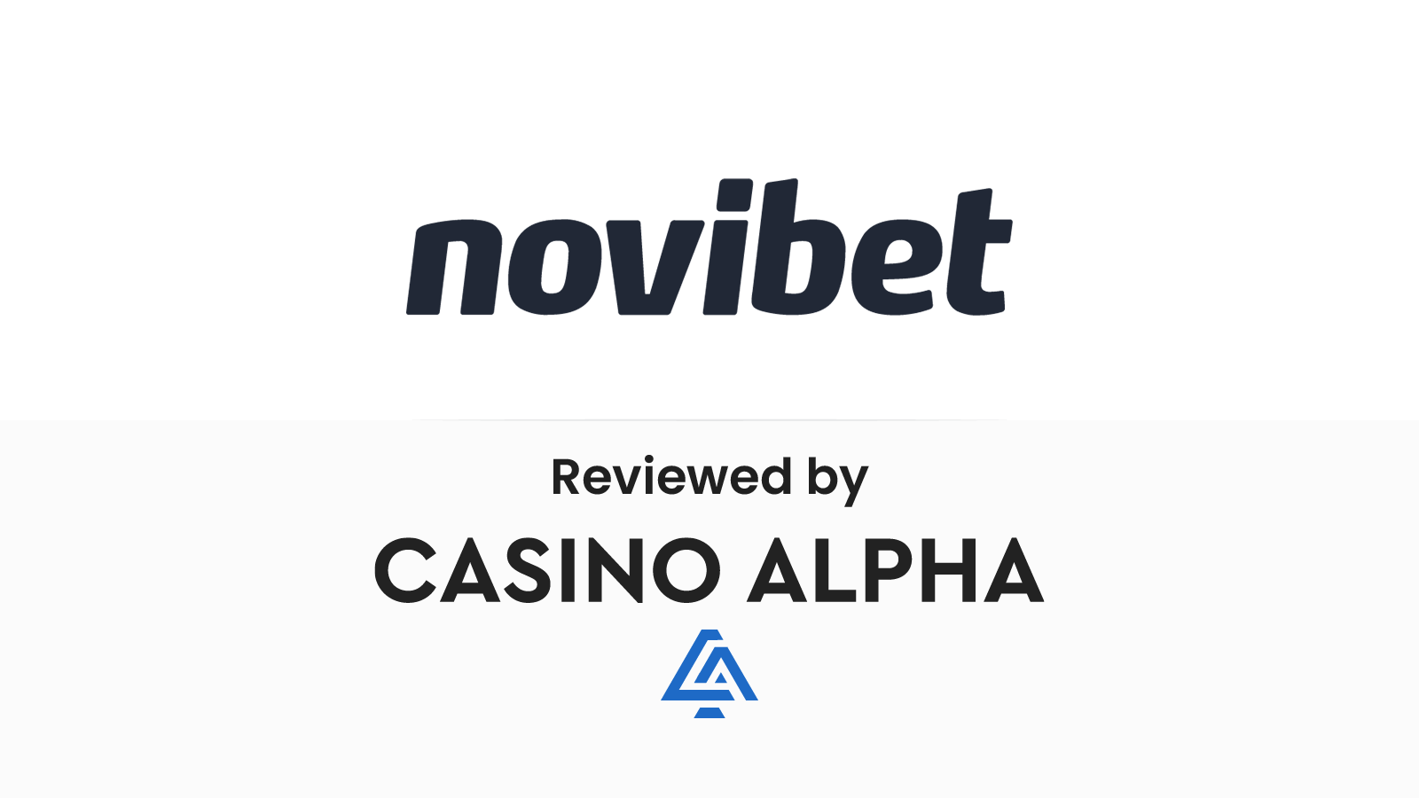 Newest Novibet Review for 2024