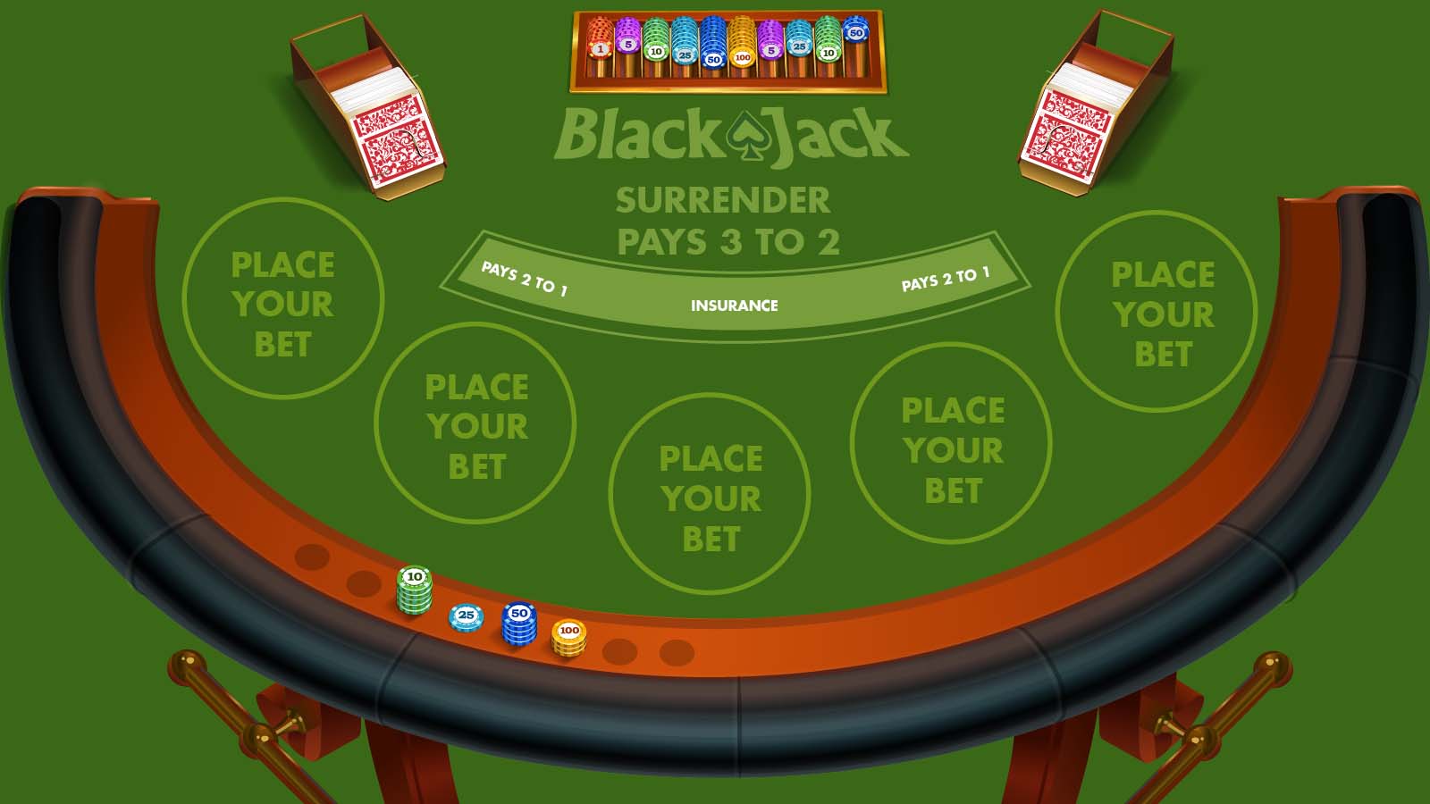 Types of Blackjack Surrender Rules