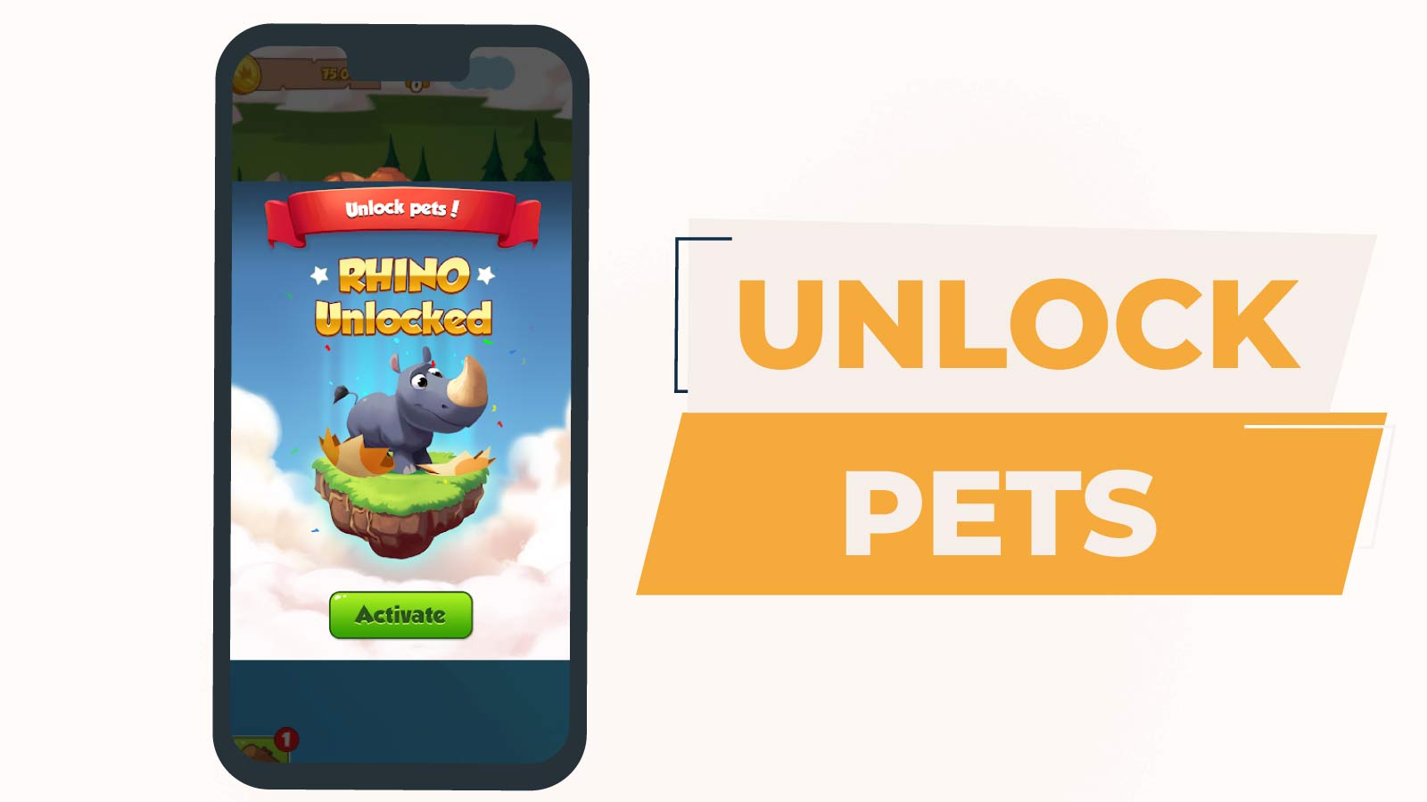 Unlock Pets - Coin Master