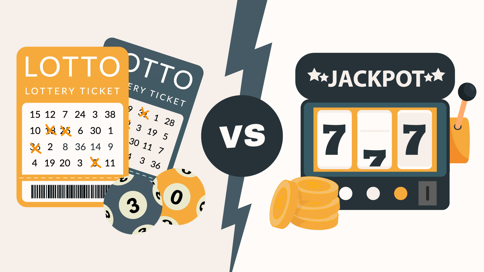 Lotteries Vs Progressive Jackpot Slots