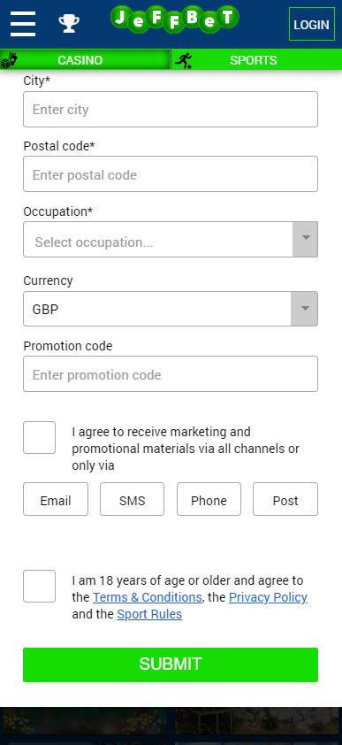 jeffbet-casino-registration-process-step-3