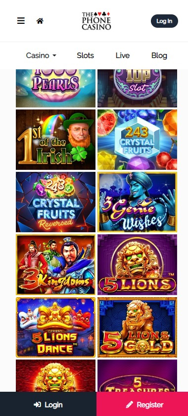 The Phone Casino-casino-review-mobile-slots-games