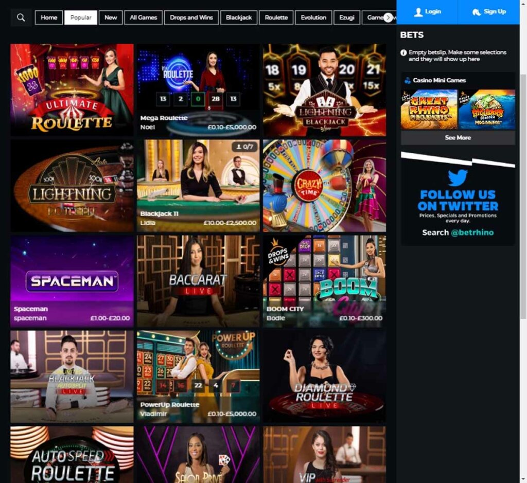 rhino-bet-Casino-desktop-preview-live-casino