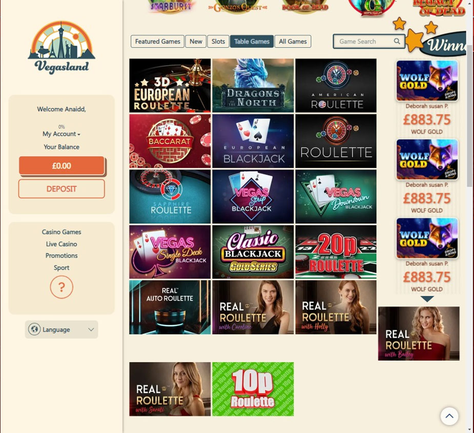 vegas-land-Casino-desktop-preview-live-casino