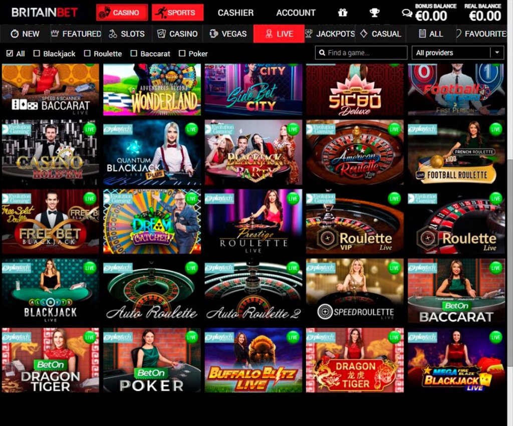 britainbet-casino-desktop-preview-live-casino