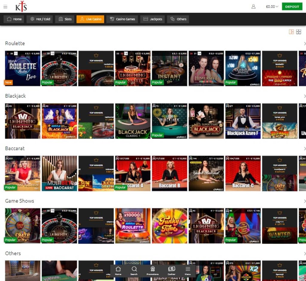 knight-slots-Casino-desktop-preview-live-casino