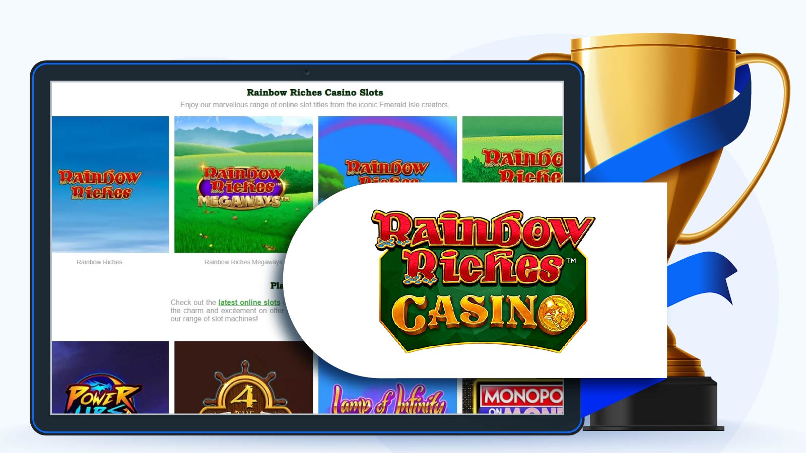 Rainbow Riches Casino The Best No Wagering Casino in UK