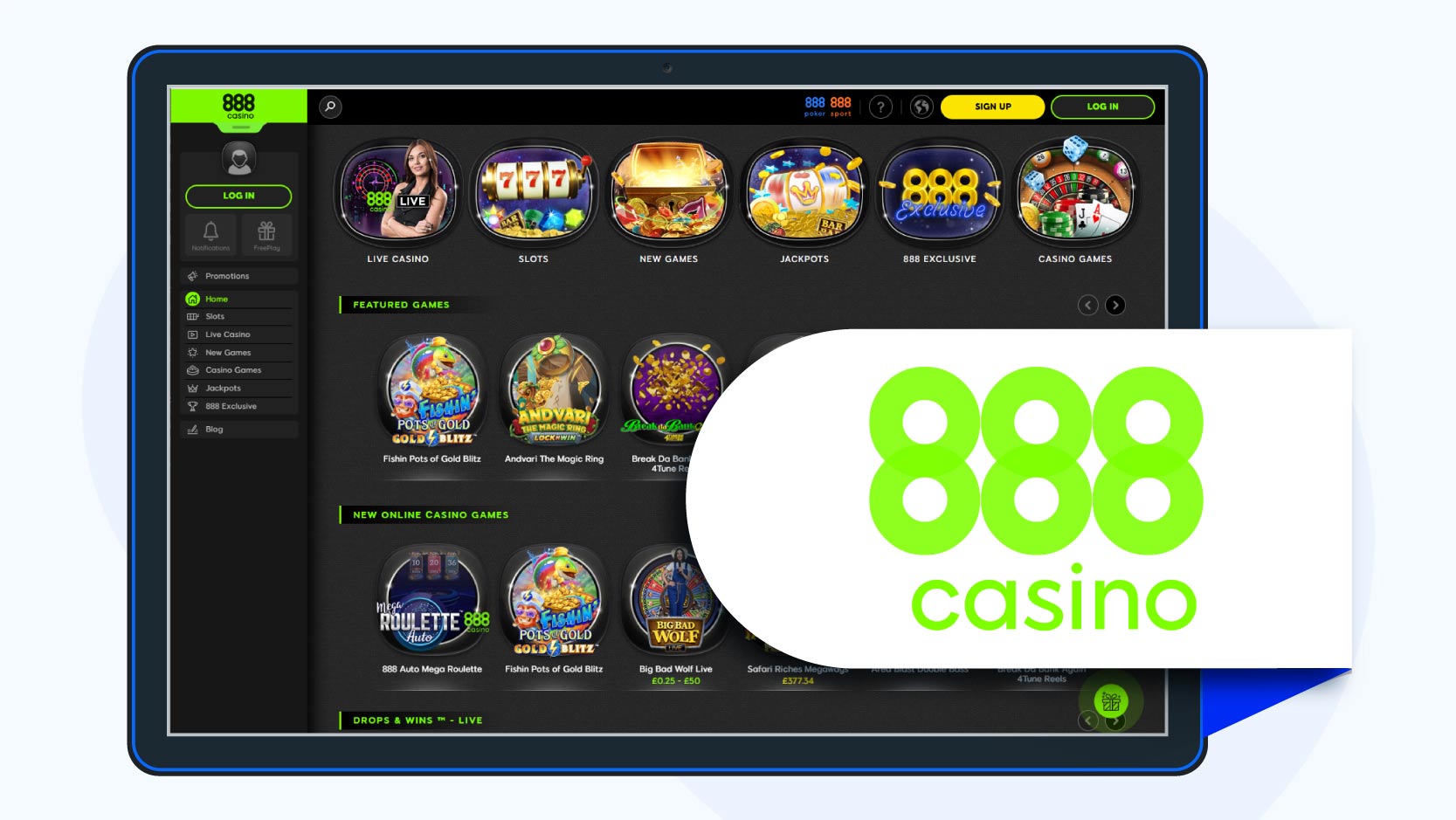 888 Casino - Best Online Casino for Deposit Bonus