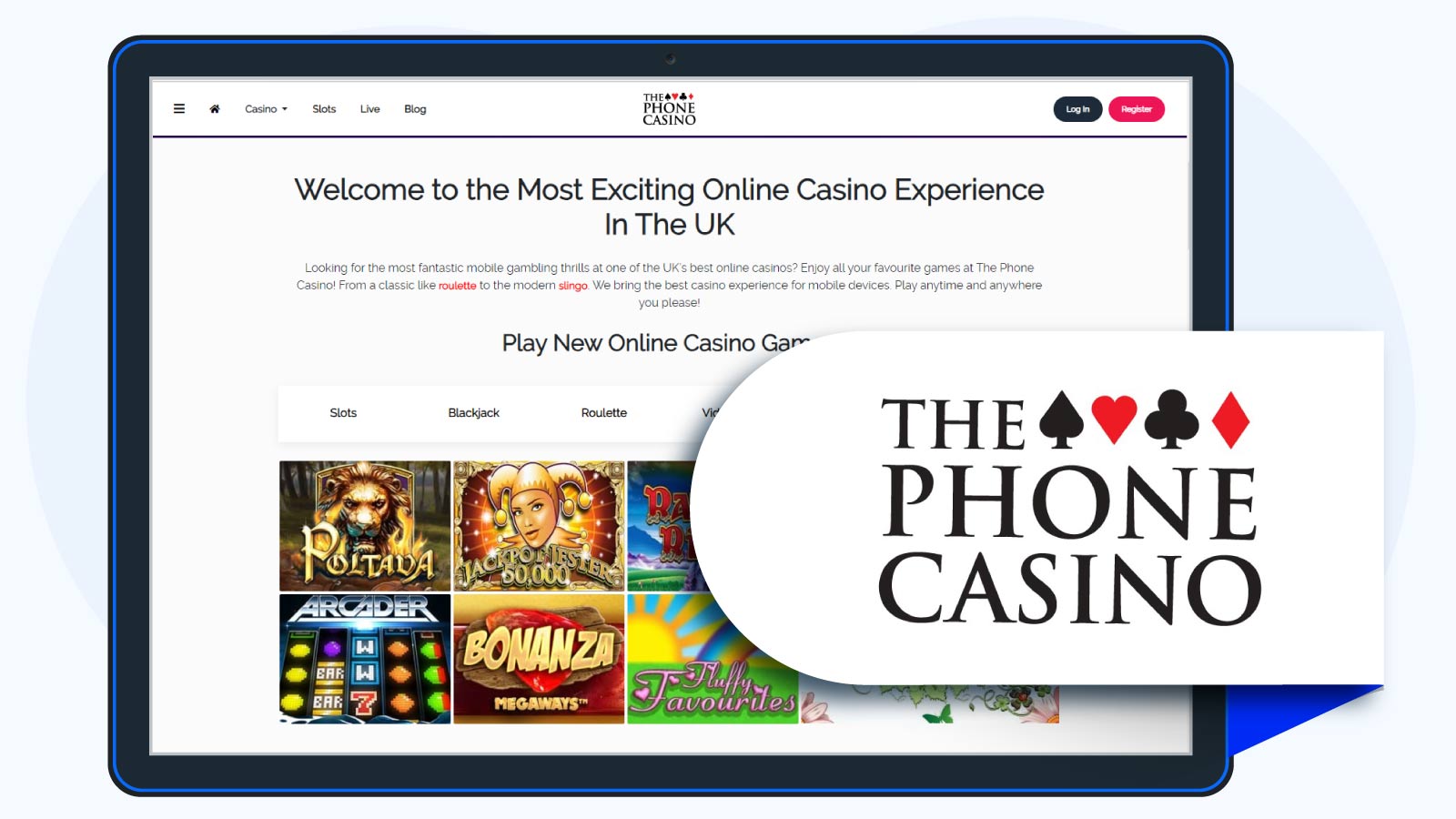 The Phone Casino – 100 No Deposit Free Spins on Registration