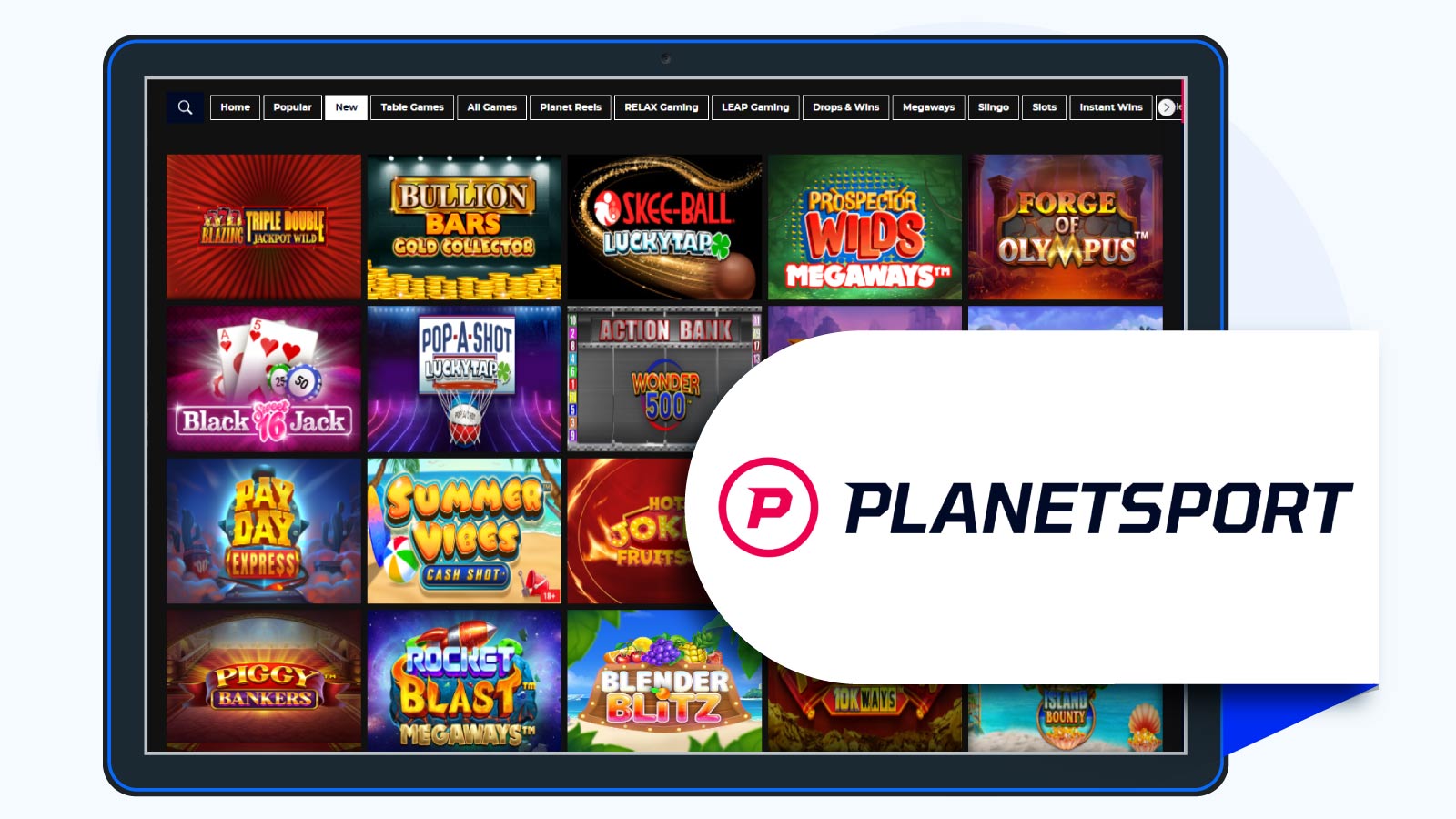 Planet Sport Bet Casino – Best New Casino UK for Welcome Bonus