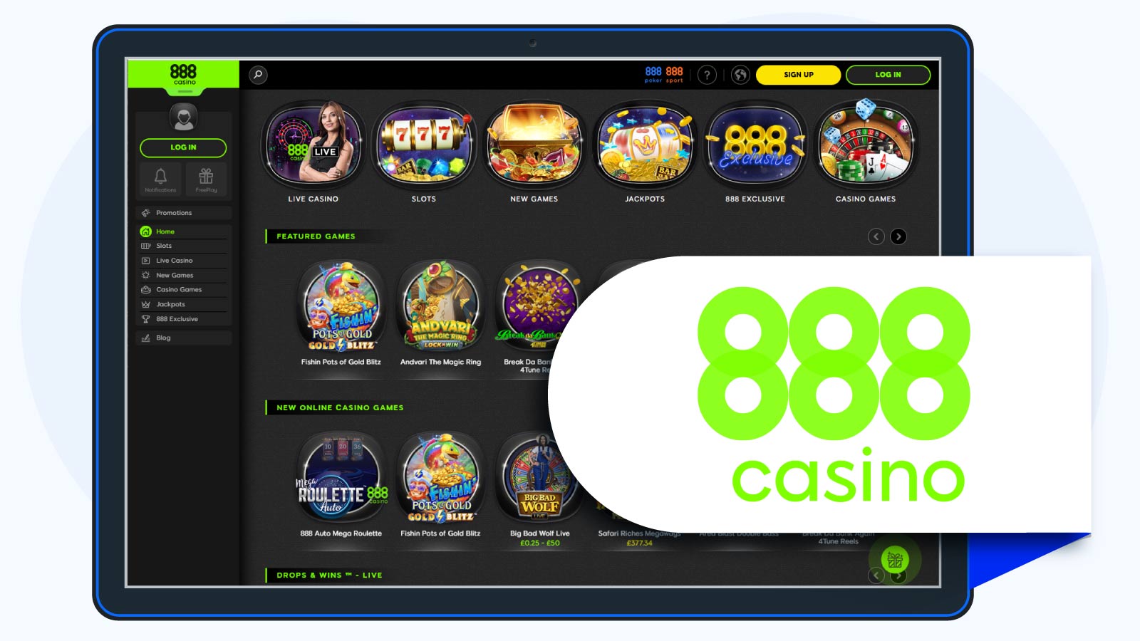888 Casino – 88 No Deposit Free Spins