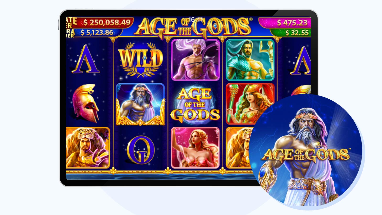 Age of the Gods – Top Playtech Slot