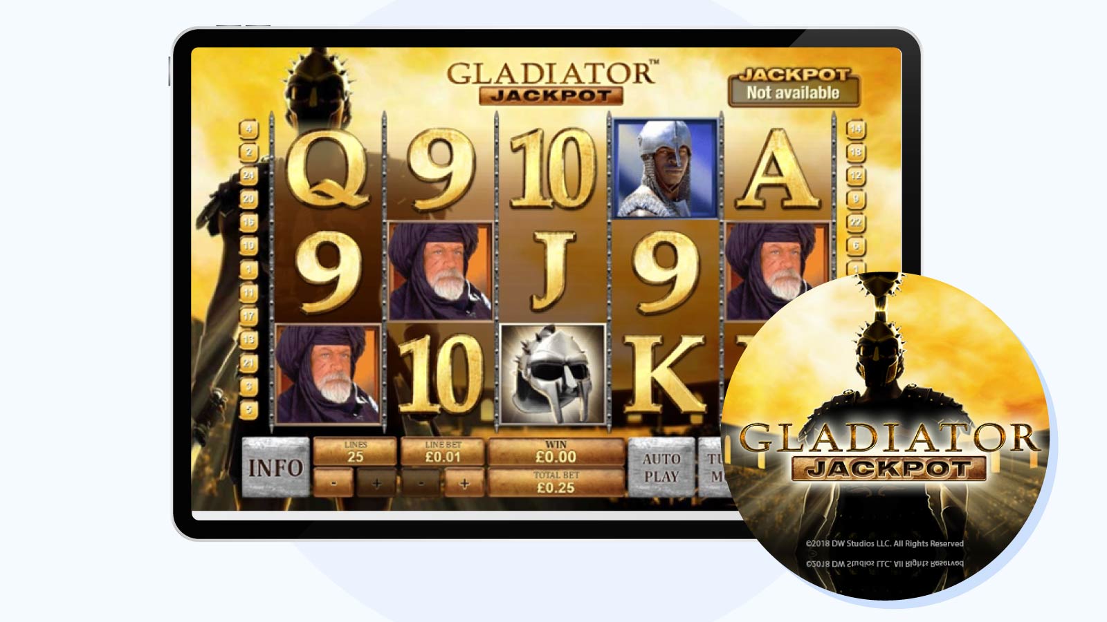 Gladiator Jackpots – Famous Playtech Slot