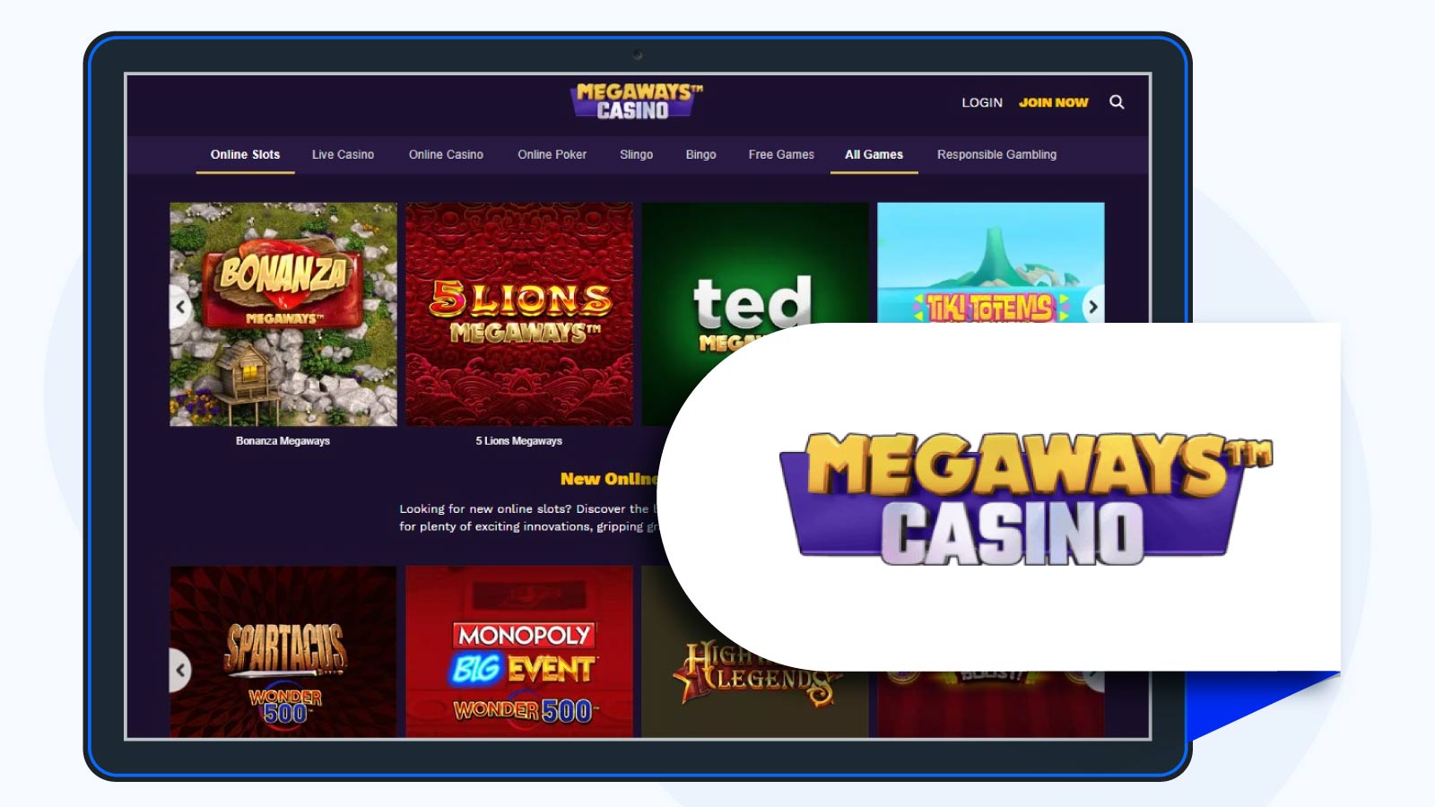 Megaways-Casino Editor's-Choice-for-the-Best-Slot-Site-UK