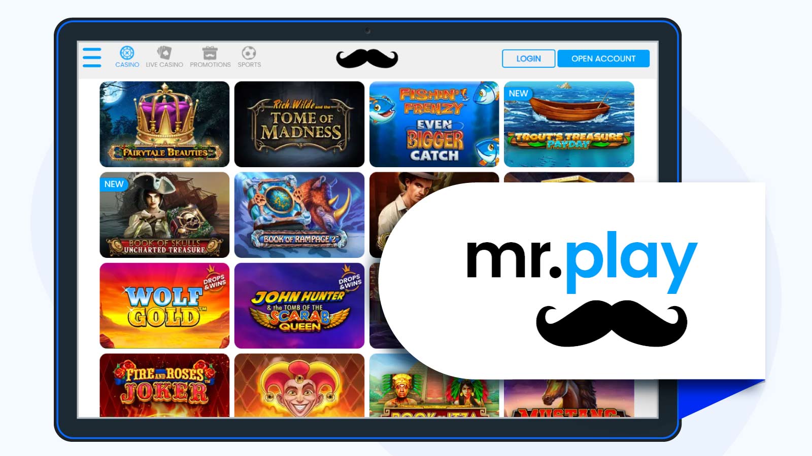 Mr. Play Casino Newest Features