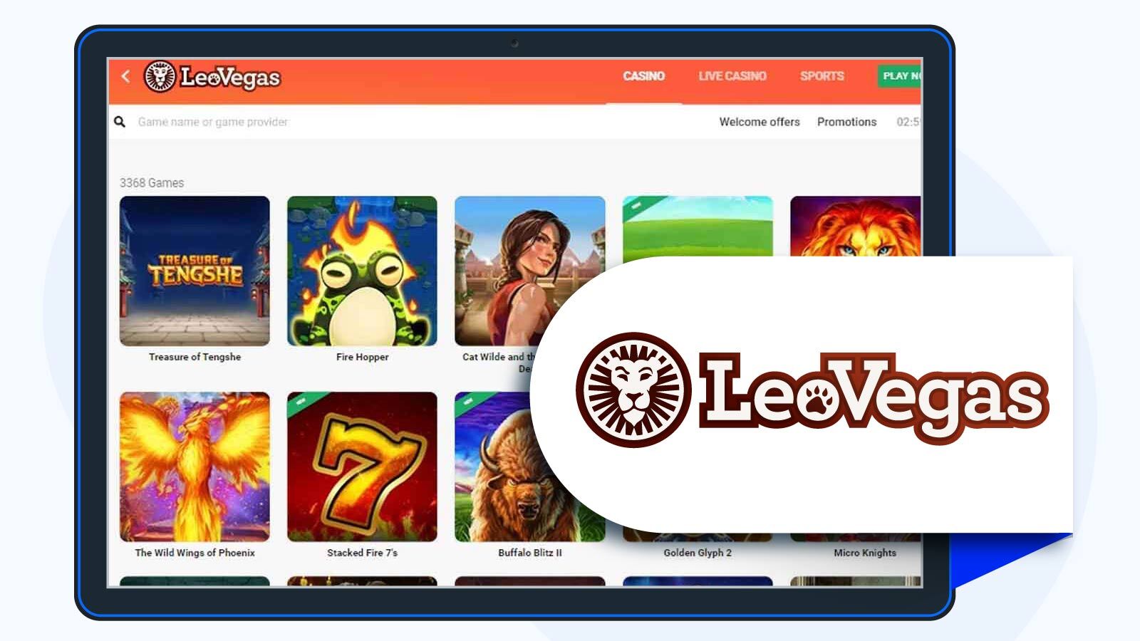 LeoVegas: Player’s favorite iSoftBet casino bonus with no wagering